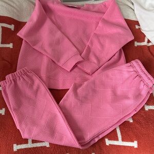 Pink Crew Neck Sweater